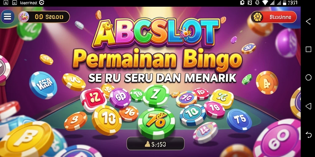 Screenshot gameplay ABCSLOT menampilkan keseruan permainan Bingo.
