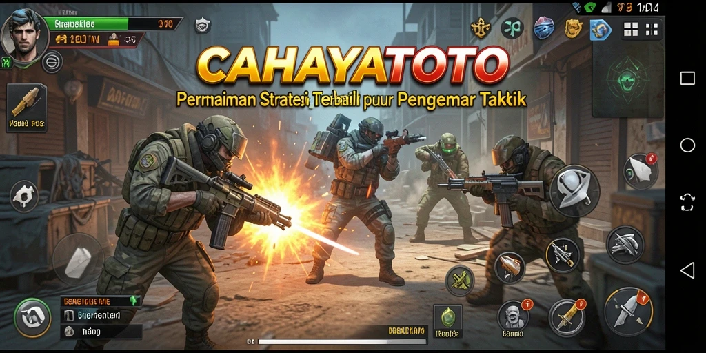 Tampilan mendebarkan dari gameplay CAHAYATOTO yang penuh strategi.