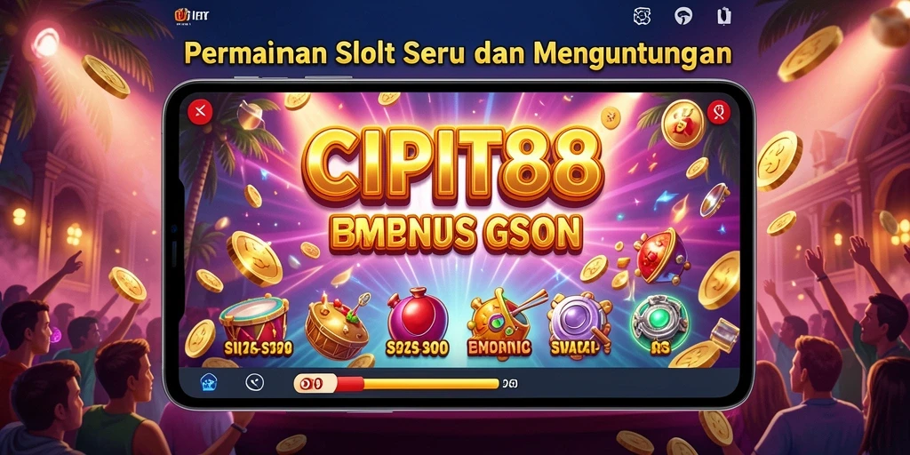 Gameplay seru dan menegangkan di CIPIT88 dengan berbagai tema slot.