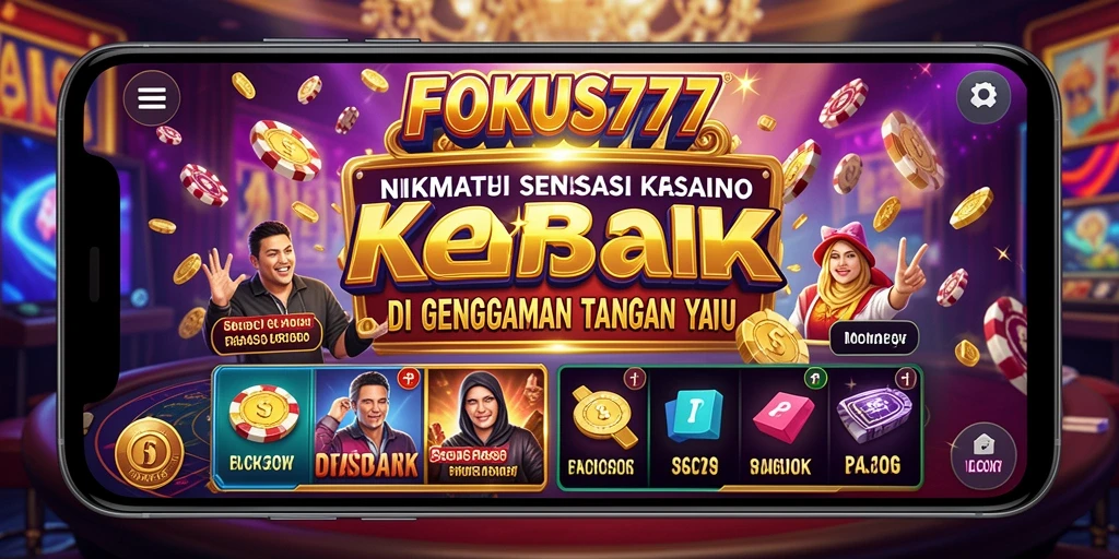 Tampilan gameplay FOKUS777 yang menakjubkan dalam dunia kasino.