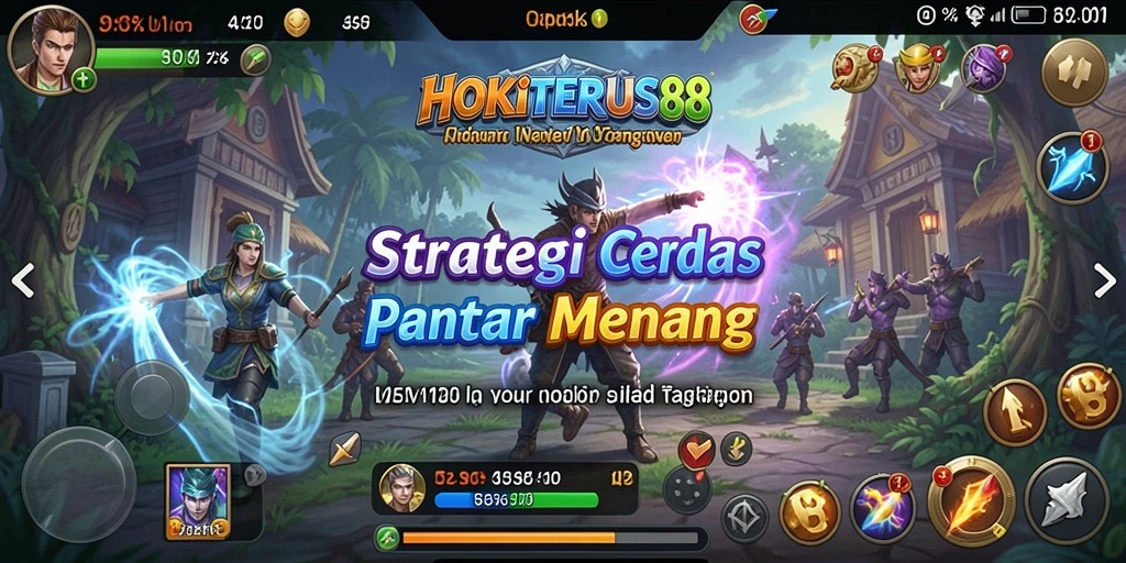 Tangkapan layar HOKITERUS88 menampilkan pertempuran strategi yang mendebarkan.
