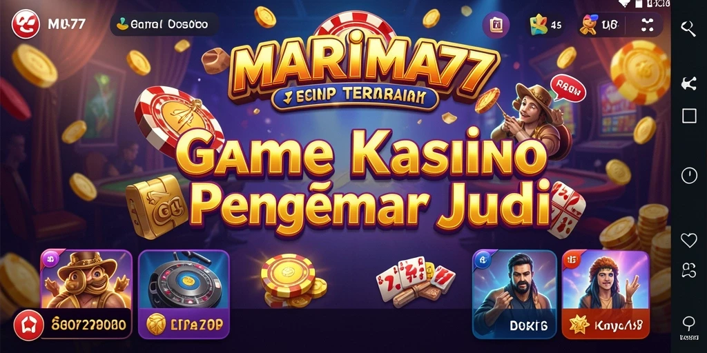 Tampilan menarik dari gameplay MARIMA77 yang penuh aksi Kasino.