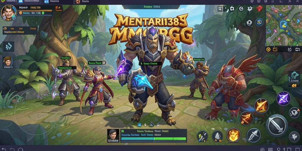 Screenshot gameplay seru dari MENTARI138 di dunia MMORPG.